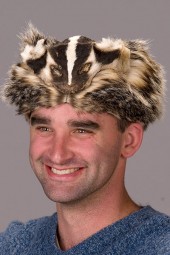Premium Badger Fur Mountain Man Hat #2