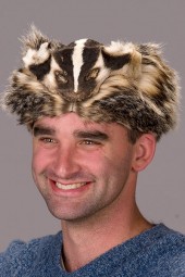 badger fur hat