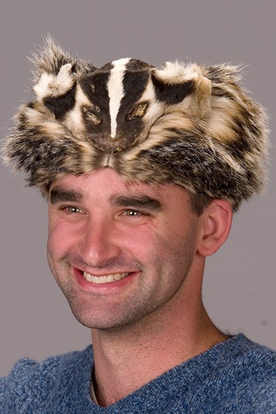 Badger shop fur hat